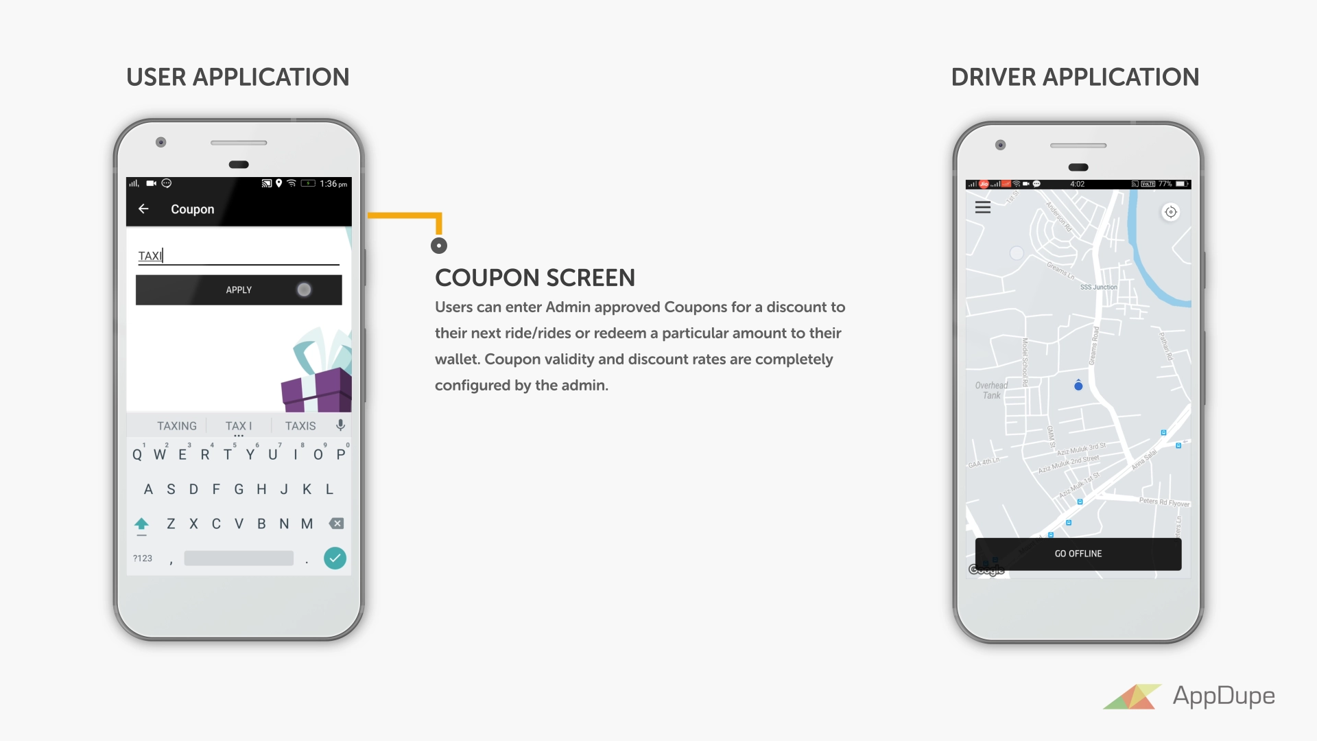 uber taxi app clone workflow