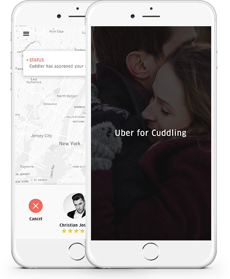 On Demand Cuddle App Development