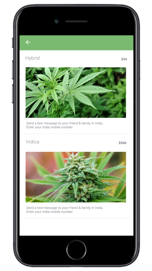 Marijuana Delivery On Demand App